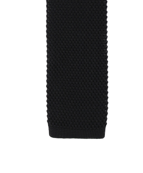 CARBON BLACK - KNITTED TIE