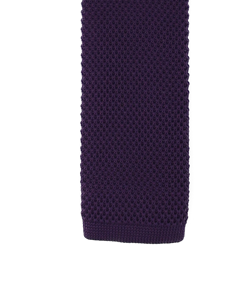 DARK PURPLE - KNITTED TIE