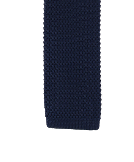 DEEP NAVY - KNITTED TIE