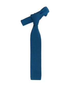 TEAL - KNITTED TIE