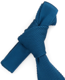 TEAL - KNITTED TIE