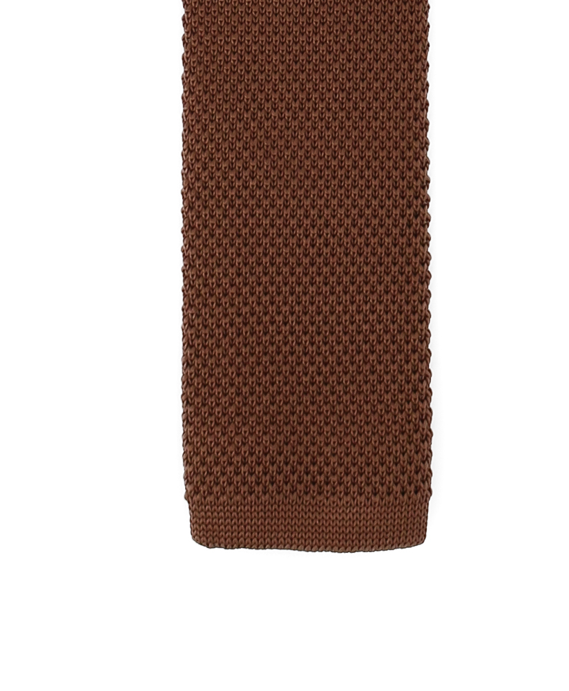 CHOCOLATE - KNITTED TIE