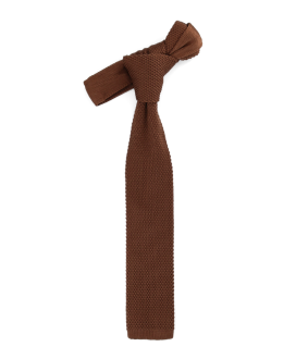 CHOCOLATE - KNITTED TIE