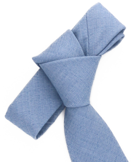 LIGHT BLUE - TIE - BAMBOO ECO-LINE