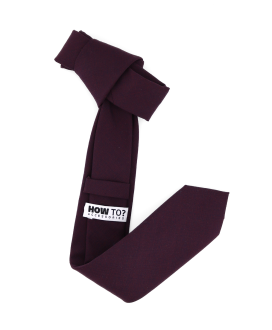 DARK PURPLE - TIE - BAMBOO ECO-LINE