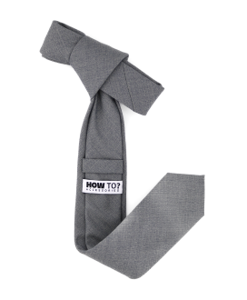 MOUSE GREY - TIE - BAMBOO ECO-LINE